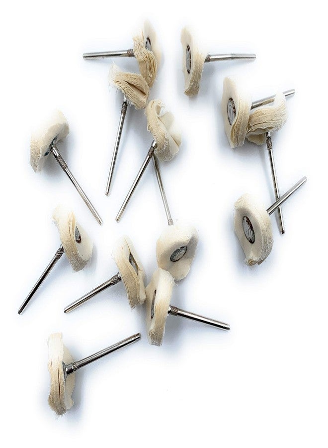 أون كريم تلميع من قماش الموسلين من Aone، ١٠ قطع، للتلميع والتنظيف، مناسب لأداة دريميل الدوارة، والمحركات اليدوية الصغيرة، ومحركات التلميع، لصناعة المجوهرات والساعات والنماذج والحرف اليدوية. - Image 5